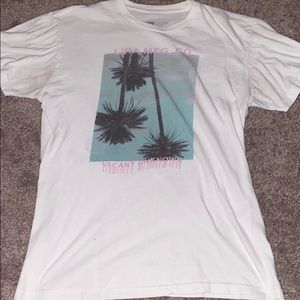 A White Palm Tree Shirt